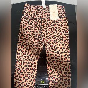 Pink cheetah fabletics leggings